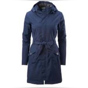KATHMANDU Purcell Insulated Waterproof Windproof Trench Coat Women’s Size 8/10